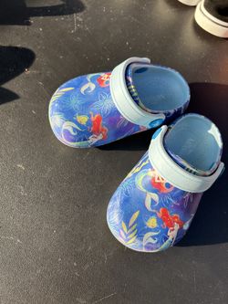 Little Mermaid Crocs
