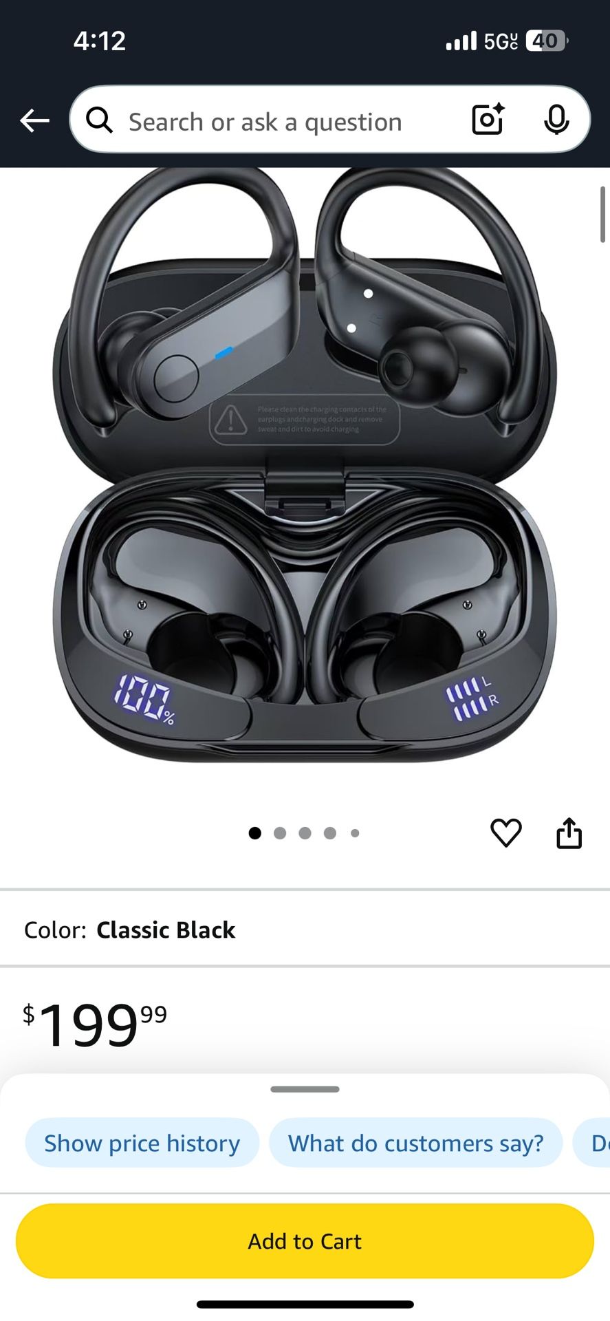 Bluetooth Earbuds