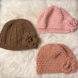 Handmade Crocheted Beanies