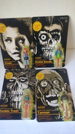 REACTION SUPER 7 RETURN OF THE LIVING DEAD FIGURES