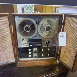 Vintage reel to reel deck