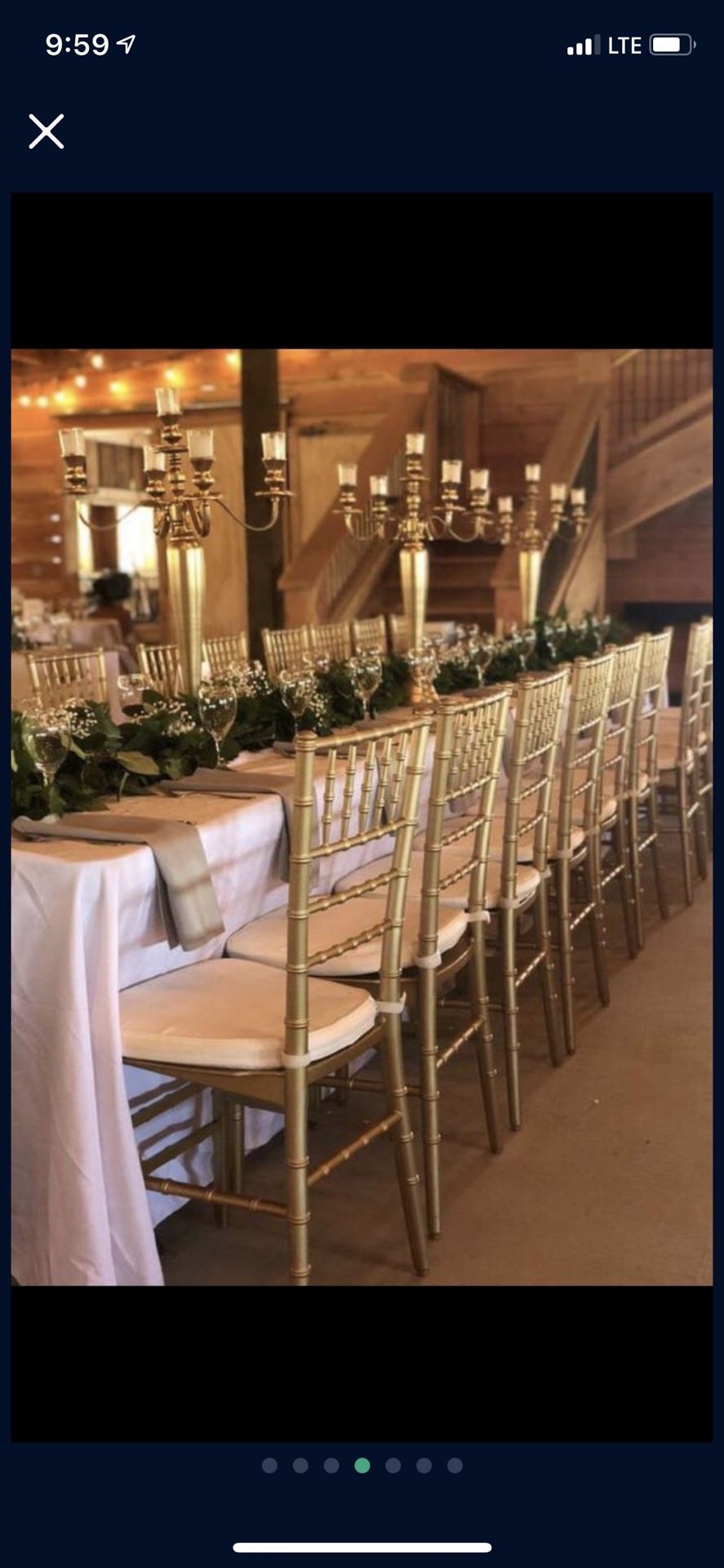 Wedding Chairs Or Any Special Event 
