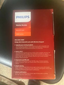 Philips Wi-Fi door deadbolt lock