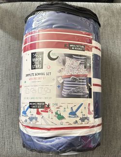 Under the stars complete bedding set with 4 piece sheet set SIZE FULL