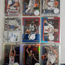 2025/26 Topps Chrome basketball
