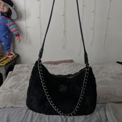 Steve Madden Fuzzy Shoulder Purse