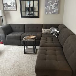 Grey Sofa. 