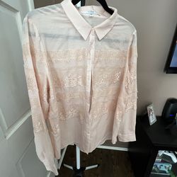 Long sleeve blouse