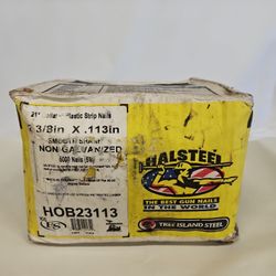 Halstead 21° Collated Plastic Strip Nails 2-3/8" x .113" 8D  I-7523 