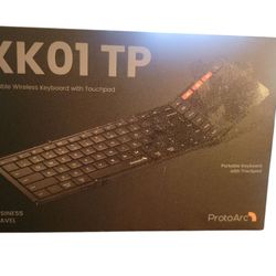 ProtoArc Foldable Bluetooth Keyboard XK01 Wireless Portable Numeric Keypad 