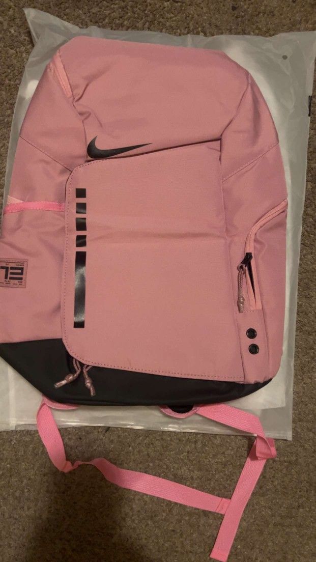 Pink Nike Elite Bag 