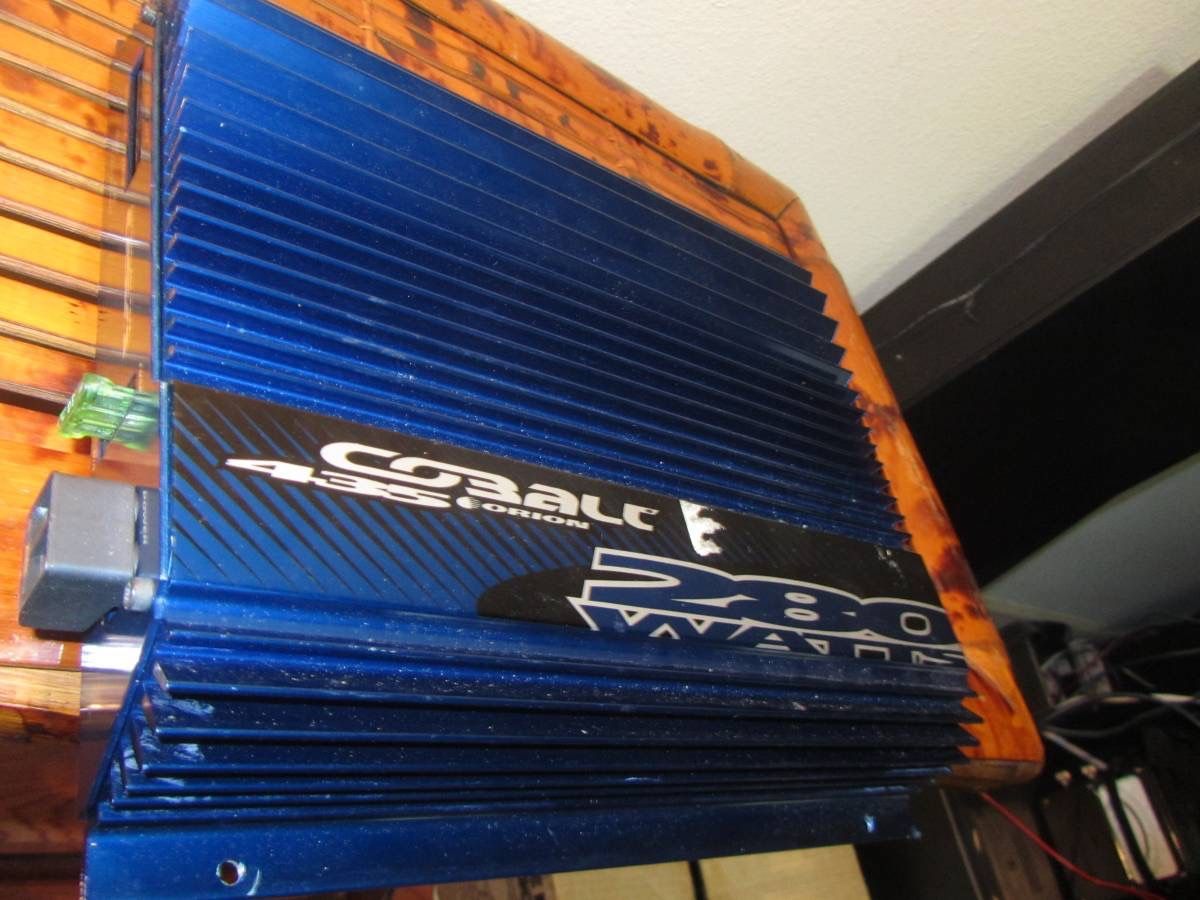 Cobalt 435 Orion Power Amplifier 280W Made in USA Tested Good