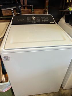 Washer and Dryer