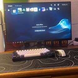 Keyboard and Mouse and Monitor 