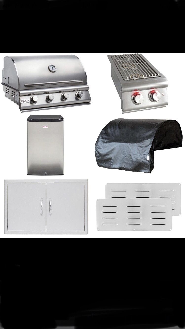 Bbq Grill Bundle Blaze