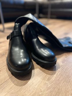 Nine West Nans Lug Sole Over the Knee Boots Size 12