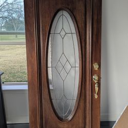 Solid Wood Exterior Door 
