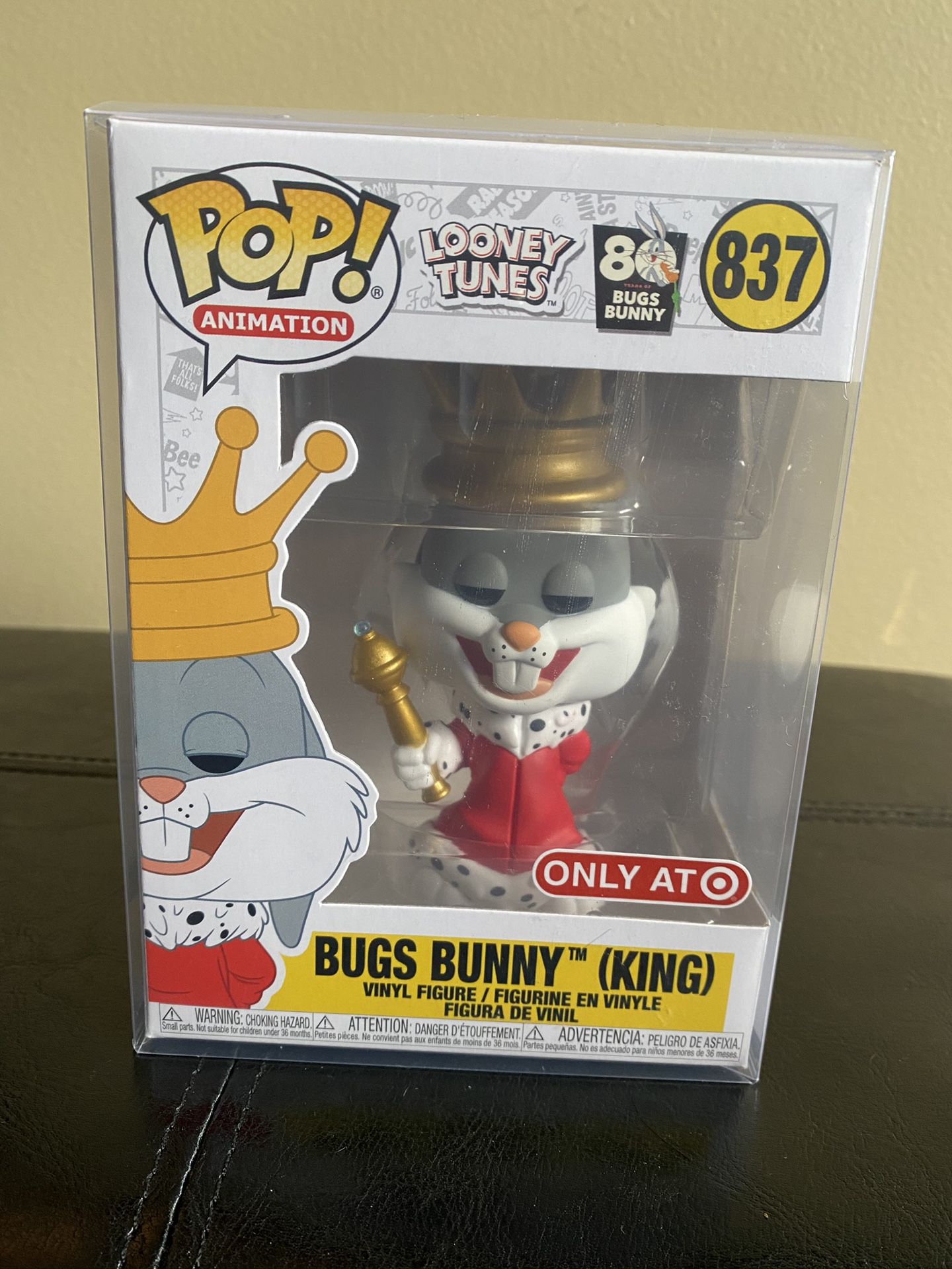 Funko pop bugs bunny with protective case