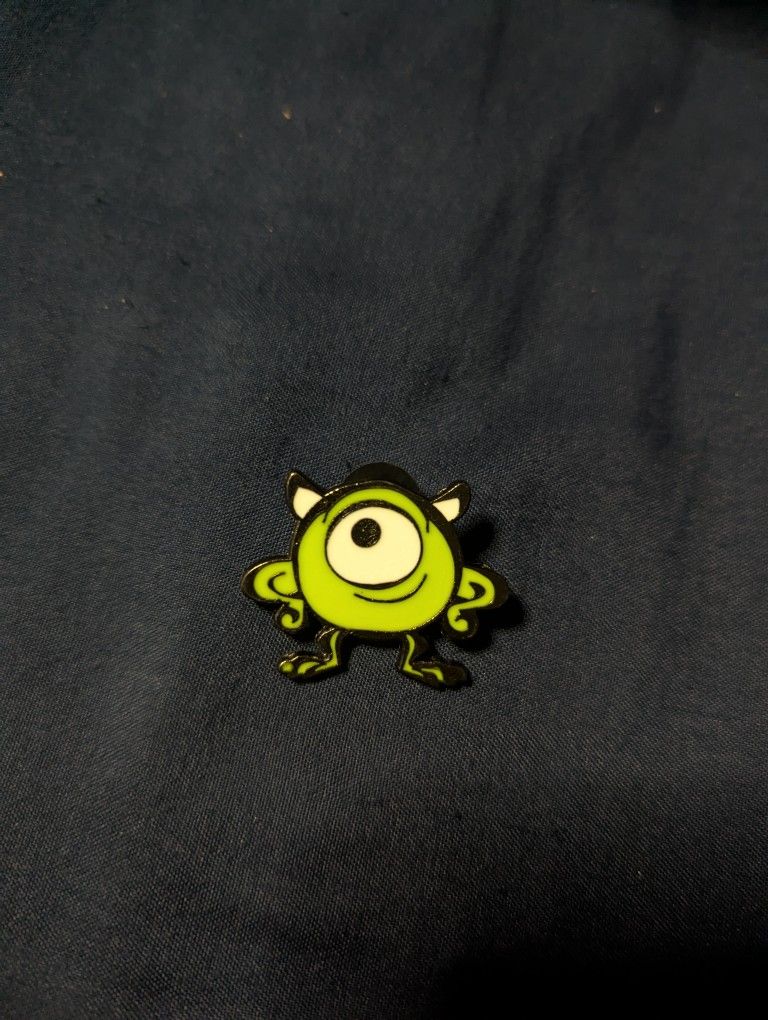 Disney Monsters Inc. Mike Wazowski Pin