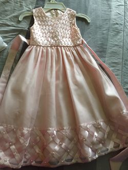 Cinderella Pink Girls Dress Thumbnail