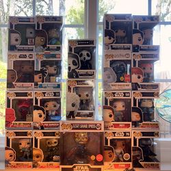 Funko Pop Lot (Star Wars, Horror, Harry Potter, Stranger Things, Movies)