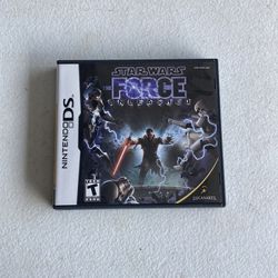 Nintendo DS Star Wars The force unleashed Game 