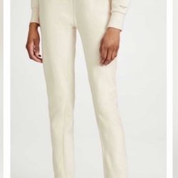 New! Rag & Bone Women’s City Sweatpants S Ivory Cream