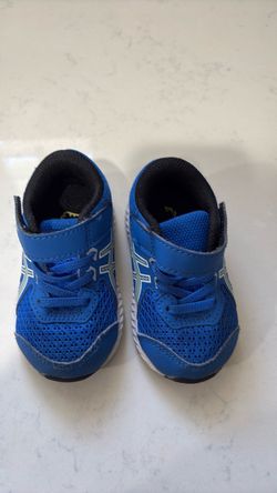 ASICS Toddler Sneakers Blue Velcro