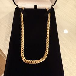 10k Gold Cuban Chain 
