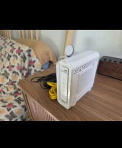 Cable modem. Arris Surfboard SB8200 for gig speeds.