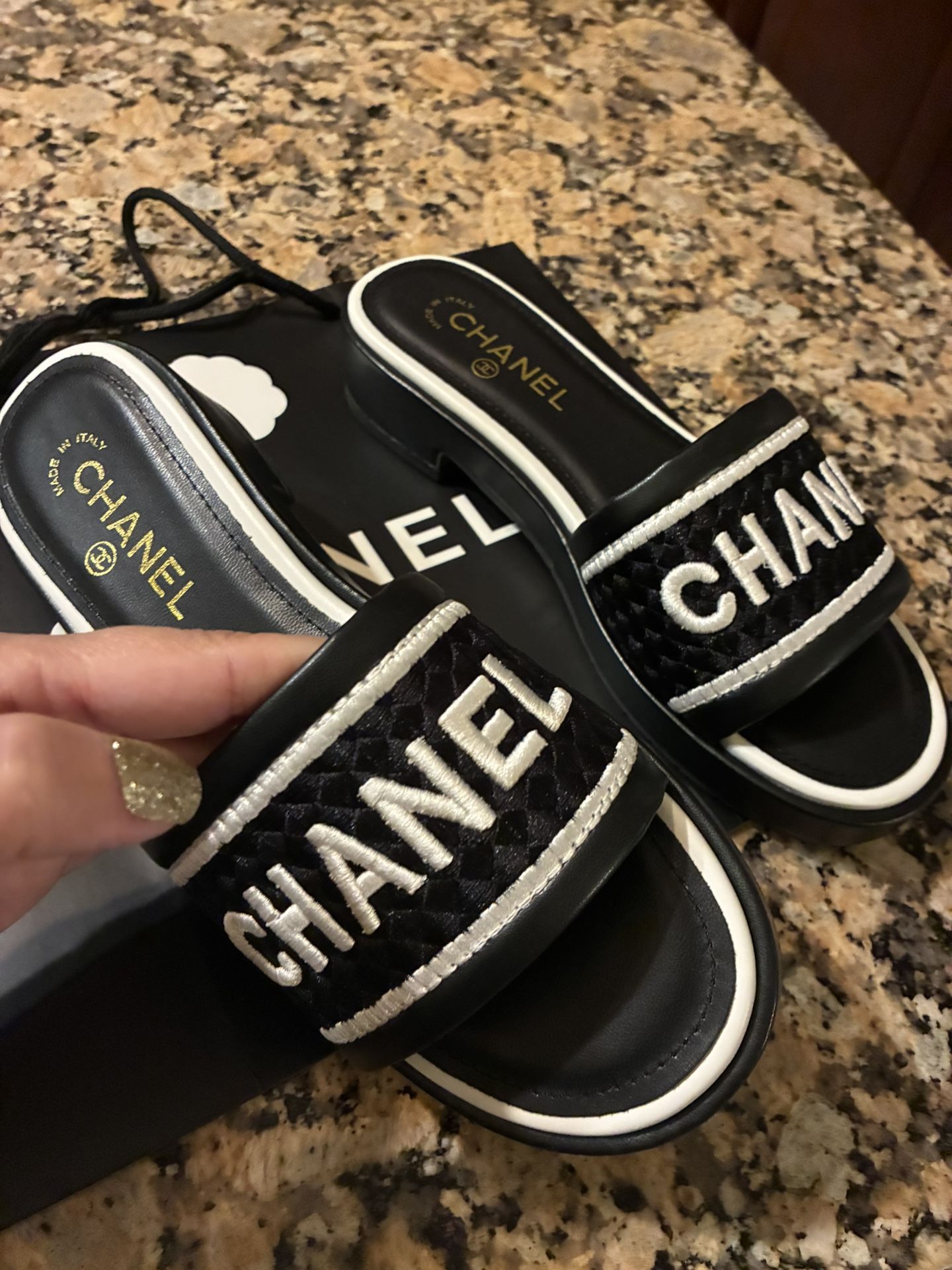 Chanel Sandals - Size 39, Also Size 40