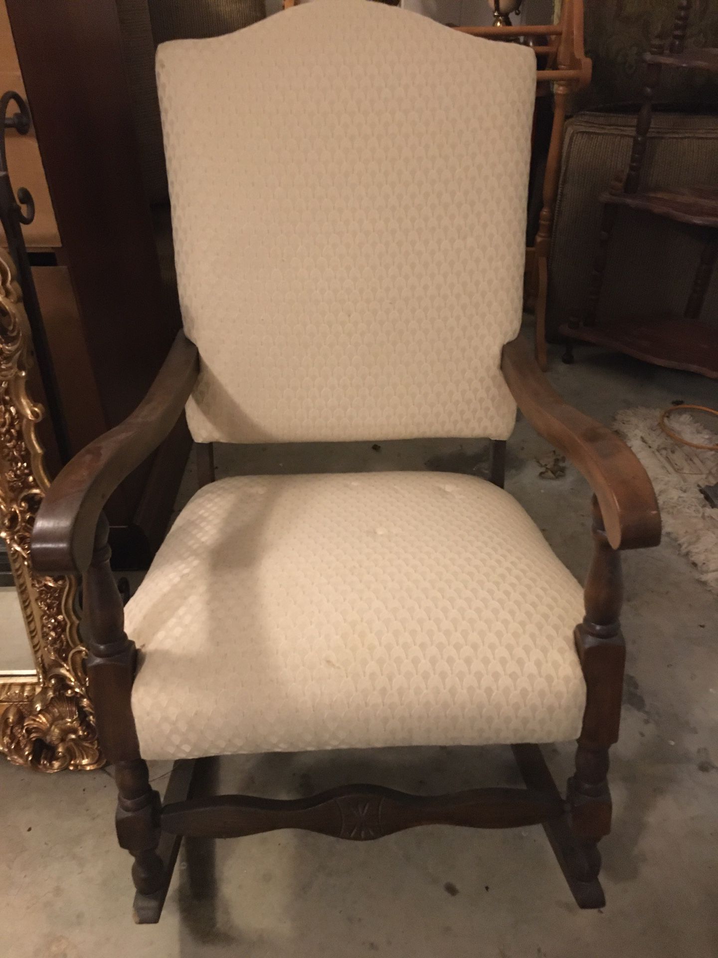 Rocking chair great condition newly refurbished
