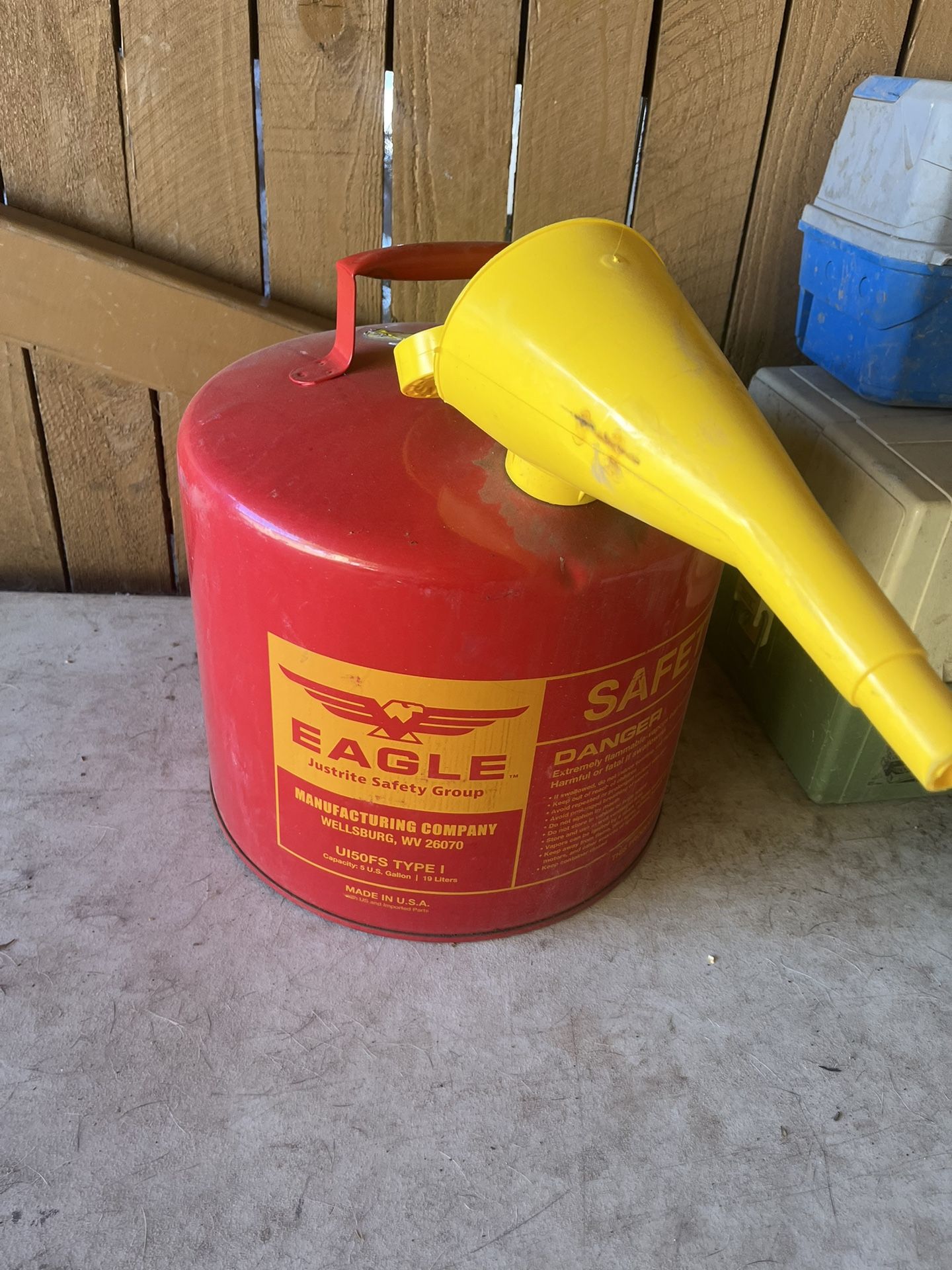 Eagle  Gas Can