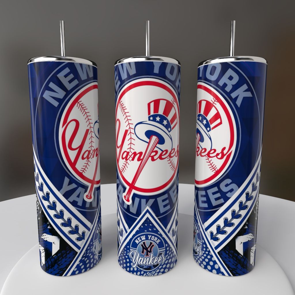New York Yankees Baseball Tumbler