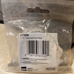 1-1/2 Inch Galvanized Tube Strap