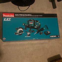Makita 18xlt Lithium Ion 6 Piece Combo Set XT610