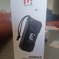 Outback Waterproof Bluetooth Speaker 