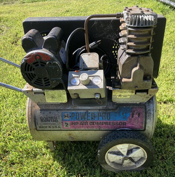 Campbell Hausfeld Power Pro 2 hp Air Compressor for Sale in US - OfferUp