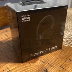 PowerBeats Pro Black- New Sealed 