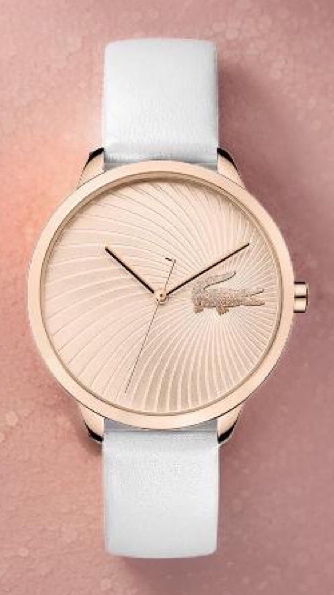Lacoste Lexi White Leather Ladies Watch - (contact info removed)