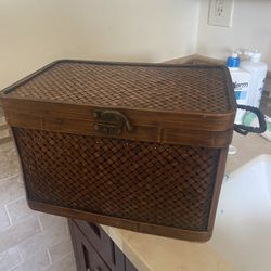 Vintage Wood Basket/Box
