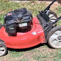Push mower  not self propelled