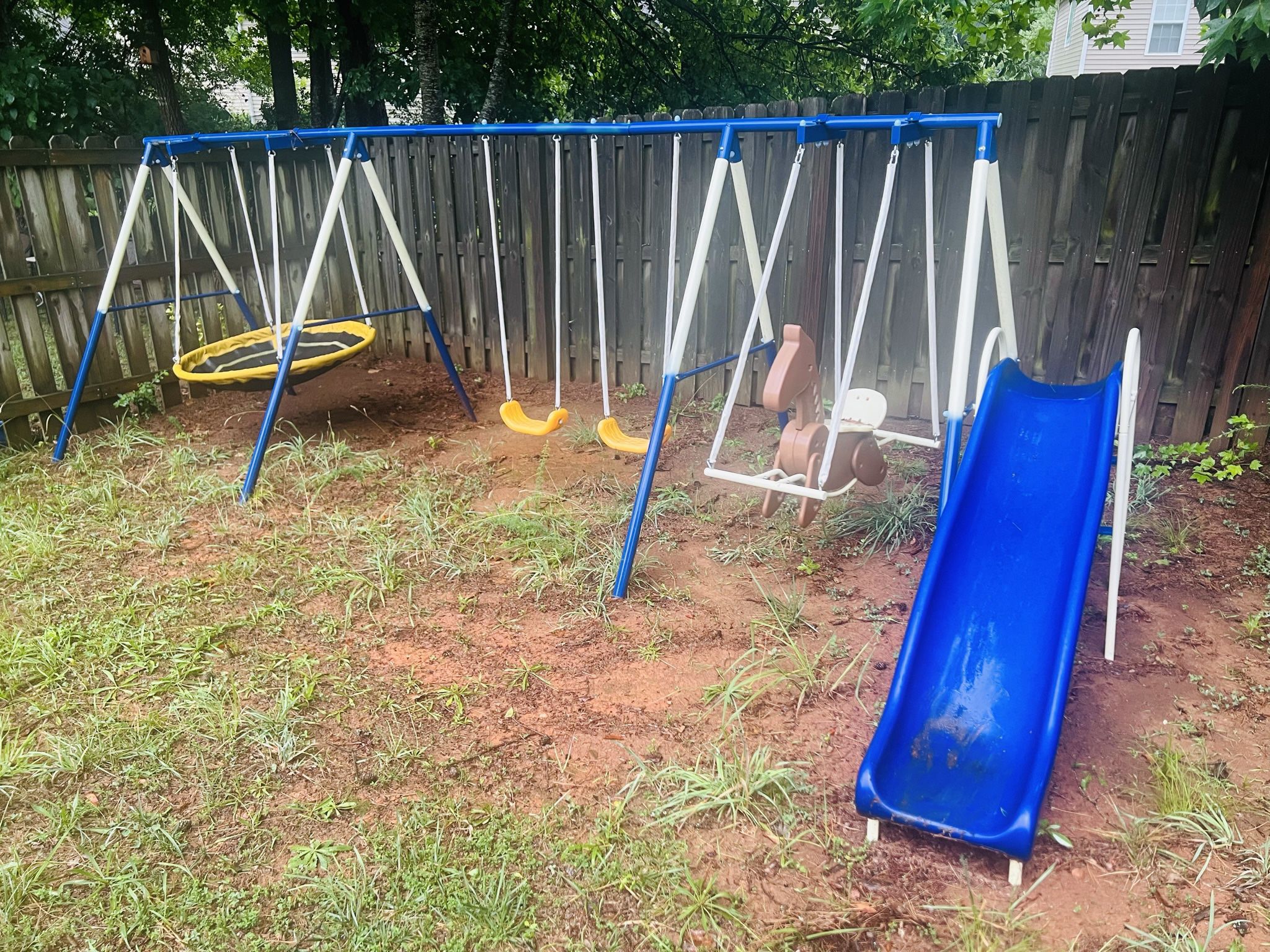 Kids Playground Swing Set