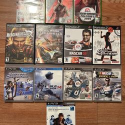Video Game Lot - PS2, PS3, Xbox, Xbox 360