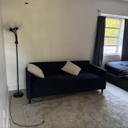 Sofa, Bed, Desk 