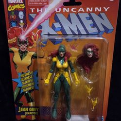 Hasbro Marvel Legends X-Men Retro Card Jean Grey (X-Factor) Target Exclusive 