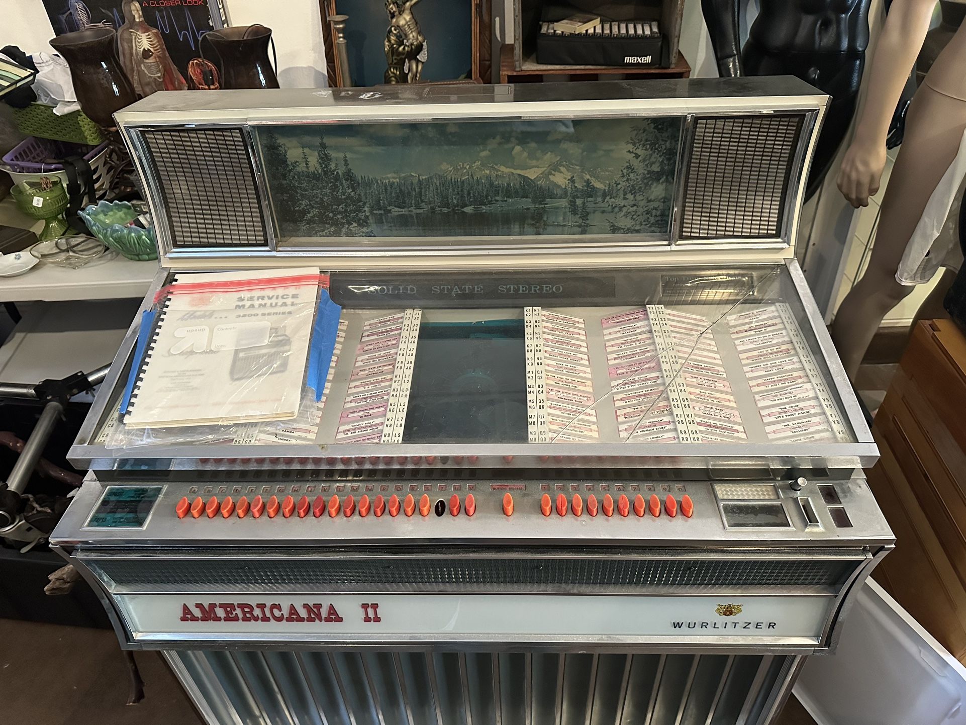 Wurlitzer Americana II 1968 Jukebox for Sale in San Pedro, CA