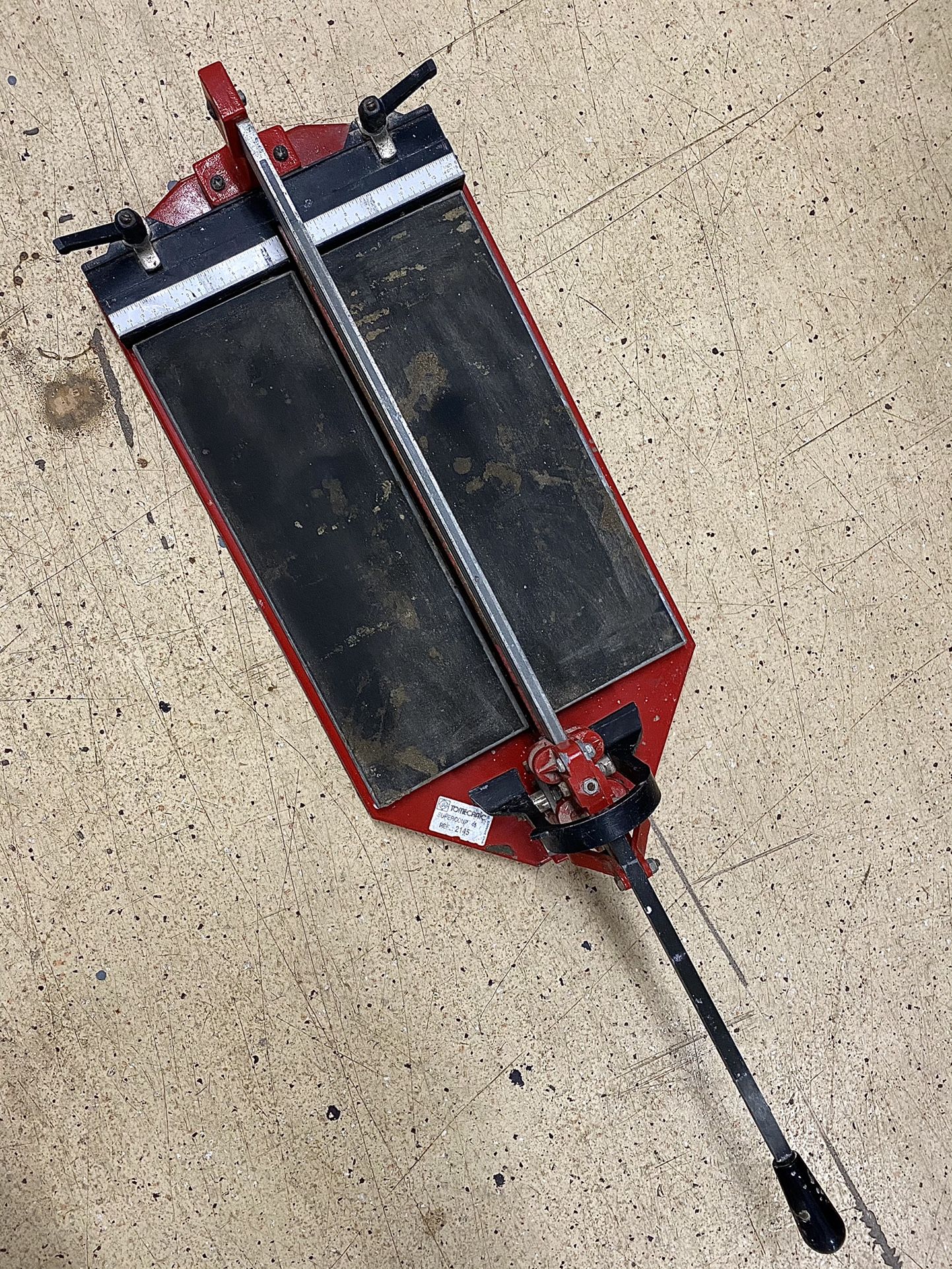 TOMECANIC TILE PORCELAIN CERAMIC CUTTER SUPERCOUP 45 18 INCH HEAVY DUTY SUPERCUT SCORE