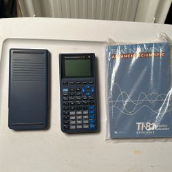 TI-81 Graphics Calculator and Guidebook 