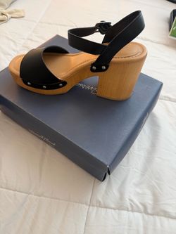 Universal Thread Black Platform Clog Sandals
